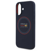 Red Bull RBHMP16M24SIILVR iPhone 16 Plus  6.7" hardcase granatowy/navy Silicone Red Ring MagSafe