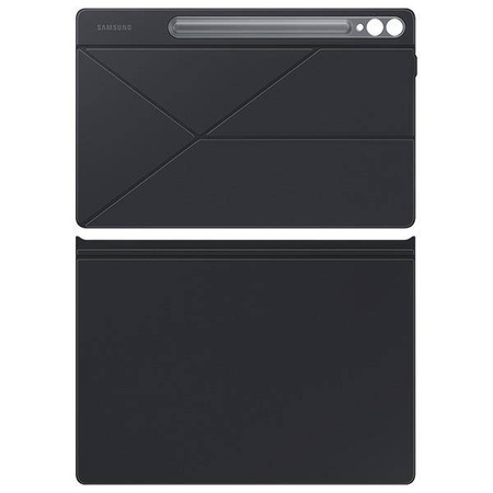 Etui z klapką i podstawką do Samsung Galaxy Tab S9+ Smart Book Cover - czarne