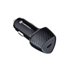 FORCELL CARBON ładowarka samochodowa Typ C 3.0 PD20W CC50-1C  (Total 20W) + kabel do Apple Lightning 8-pin PD20W