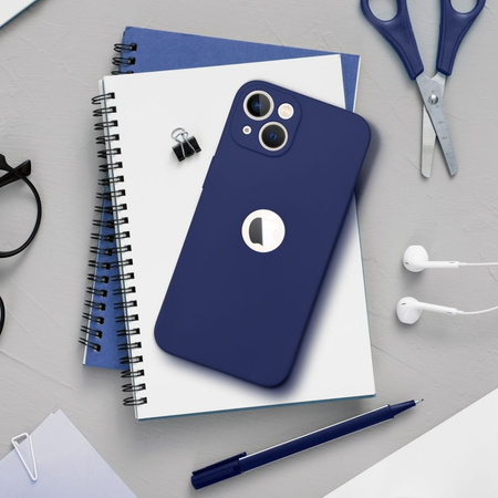 Futerał SOFT do IPHONE 16 Pro ciemny niebieski