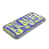 Diesel Snap Case Clear AOP iPhone 12 ProMax niebiesko-limonkowy/blue-lime 42565
