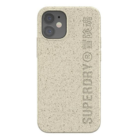 SuperDry Snap iPhone 12 mini Compostable Case sand / sand 42623
