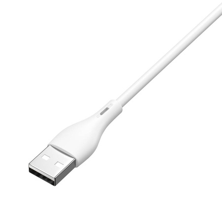 Ładowarka sieciowa MOONX MC02, 2xUSB, 12W, 2.4A + kabel Lightning biała