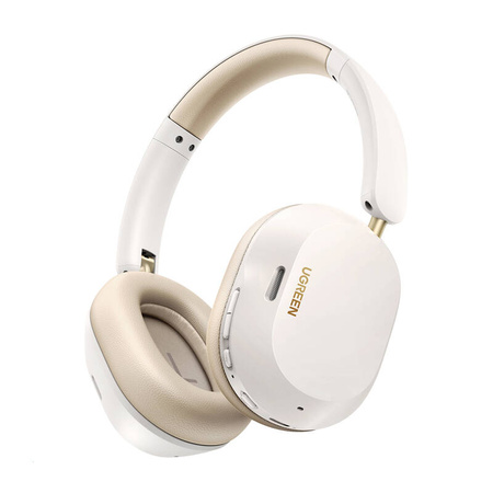 Wireless headphones Ugreen HiTune Max 5C, Hybrid ANC, Bluetooth 5.4 (white)