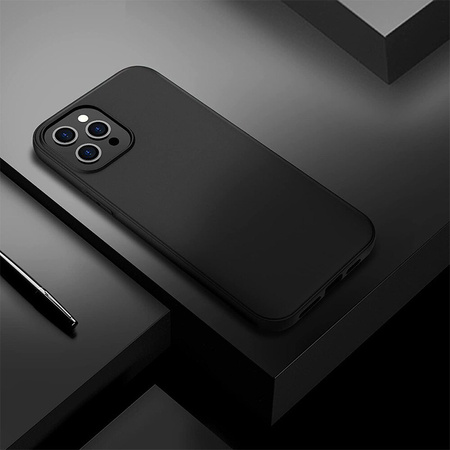 Back Case MATT do MOTOROLA MOTO G55 5G Czarny