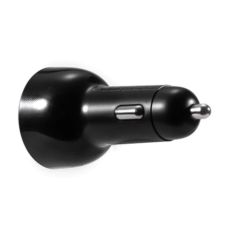 Joyroom ładowarka samochodowa 70W z 3 portami: USB, 2 x USB C czarna (JR-CL26)