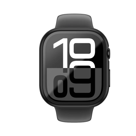AmazingThing Radix Glass Case für Apple Watch 42 mm, Schwarz