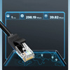 Ugreen kabel przewód internetowy sieciowy Ethernet patchcord RJ45 Cat 6 UTP 1000Mbps 5 m niebieski (NW102 11204)