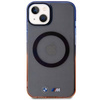 Hülle BMW BMHMP14SHTGE iPhone 14 6.1&quot; grau/grau Hardcase Gradient Bumper MagSafe