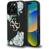 Etui Guess Grained Roses Big 4G logo na iPhone 16 Pro Max - czarne