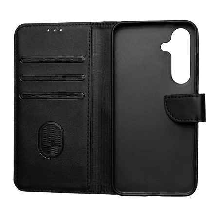 Leather Wallet Case Samsung Galaxy A16 5G Black