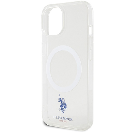 US Polo USHMP15SUCIT iPhone 15 6.1&quot; transparent MagSafe Collection