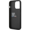 Case BMW BMHCP13X22NBCK iPhone 13 Pro Max 6.7&quot; black/black hardcase Leather Carbon
