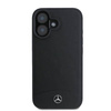 Mercedes MEHCP16MARMBK iPhone 16 Plus 6.7" czarny/black hardcase Leather Urban