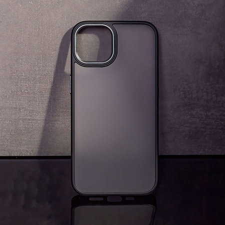 Nakładka Satin Matt do iPhone 15 Plus 6,7" czarna