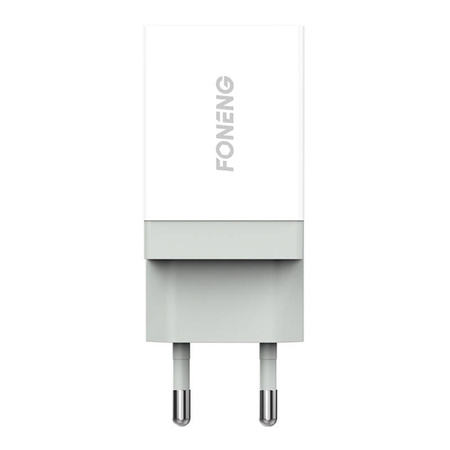 Ładowarka sieciowa Foneng K210 10.5W, 1xUSB + Kabel USB C 1m