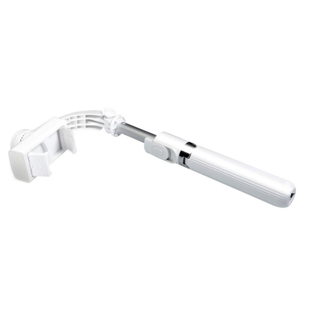 Zestaw / uchwyt selfie z pilotem na bluetooth tripod GIMBAL stabilizator biały SSTR-L08