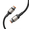 Kabel USB Typ - USB Typ C PD100W / 5A 1m Tech-Protect UltraBoost EVO tytanowy