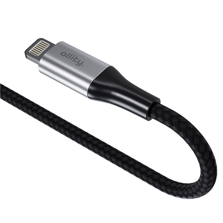 Allity kabel AUC-01 USB-C - Lightning 1,0 m 27W czarny