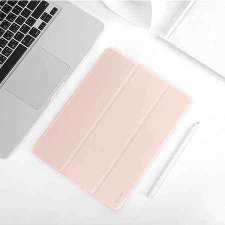 Etui APPLE IPAD PRO 12.9 2020 USAMS Winto Smart Cover (IPO12YT02) różowe