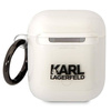 Original Handyhülle APPLE AIRPODS Karl Lagerfeld Karl`s Head (KLA2HNIKTCT) transparent