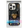 Nimmy etui iPhone 16 Pro 6.3"             czarny/black Cool&Cute 2.0 Monkey