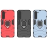 Ring Armor case for Samsung Galaxy S23+ armored cover magnetic holder ring black