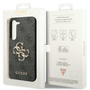 Oryginalne Etui GUESS Hardcase GUHCS24M4GMGGR do Samsung S24 Plus (Leather 4G Metal Logo / czarny)