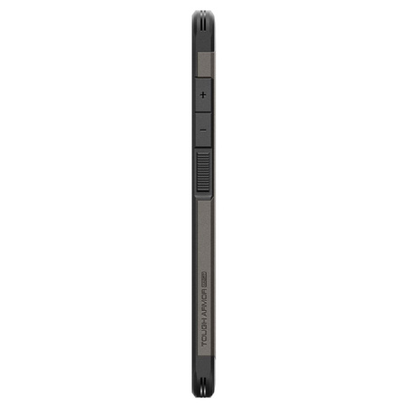 Spigen nakładka Tough Armor MagSafe do Samsung Galaxy S25 Ultra Szara Metaliczna