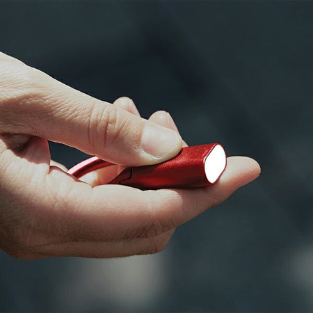 Lexon Nomaday Brelok z latarkąciemnoczerwony/dark red LL136DR