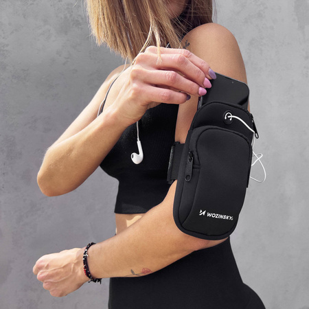 Wozinsky Running Phone Armband blau (WABBL1)