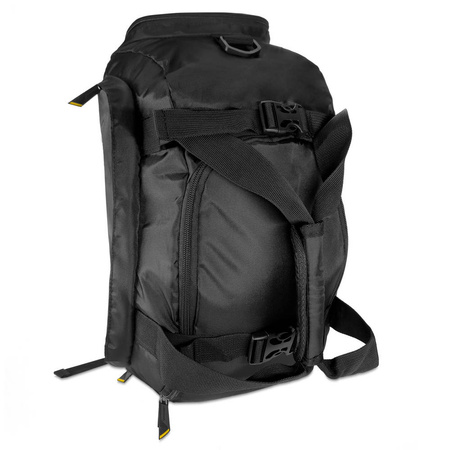 Wozinsky sports bag backpack hand luggage bag 40x20x25 cm for plane black (WSB-B01)