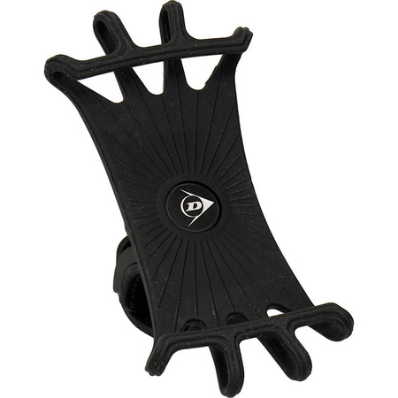 Dunlop - uchwyt rowerowy do telefonu 10-15 cm obrotowy (czarny)