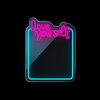 Neon MIRROR LED LOVE YOURSELF błękit róż FMNE01 Forever Light