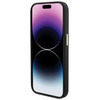 Oryginalne Etui APPLE IPHONE 15 PRO MAX Guess Hardcase Silicone Logo Strass 4G (GUHCP15XM4DGPK) czarne