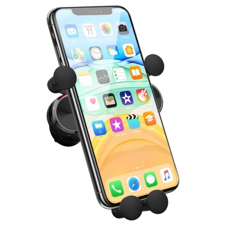 Wozinsky uchwyt na telefon do samochodu grawitacyjny na kratkę wentylacyjną czarny (WCH-05)