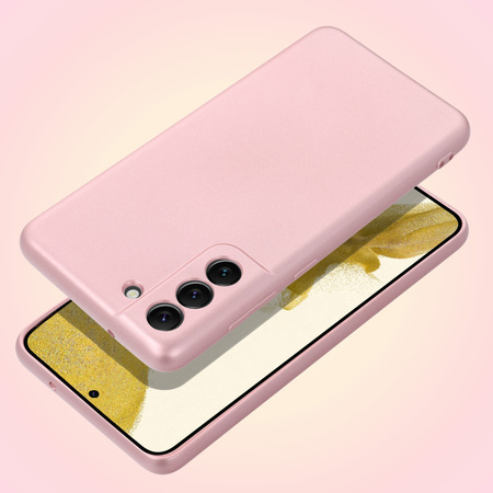 Futerał METALLIC do SAMSUNG A14 5G / A14 4G różowy