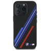 Original Case IPHONE 16 PRO BMW Hardcase Silicone Random Lines MagSafe (BMHMP16L23SSPK) black