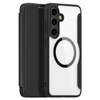 Etui Dux Ducis Skin X Pro do Samsung S24+ z magnetycznym ringiem i klapką - czarne