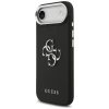Guess Grained Big 4G Classic Logo case for iPhone 17 Air - black