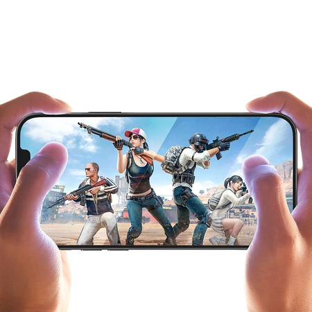 HOCO szkło hartowane kwarcowe Easy Stick HD FULL GLUE do Iphone 12 Pro Max ( 2 sztuki ) A22