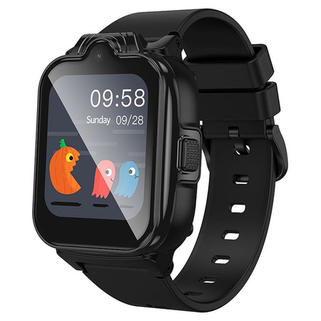 HOCO smartwatch dla dzieci z funkcją rozmowy 4G Y104 czarny