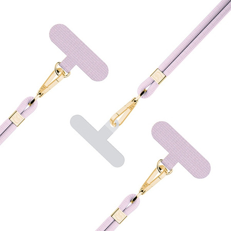 3MK EasyClip Elite Powder Pink (gold) smycz do telefonu