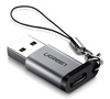 Adapter USB C (żeński) - USB (męski) Ugreen US276 USB 5Gb/s - szary