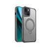 Nakładka Etteri Matt Mag Ring do iPhone 14 6,1" szara