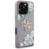 Guess Grained Roses Big 4G Logo iPhone 16 Pro Hülle - Lila