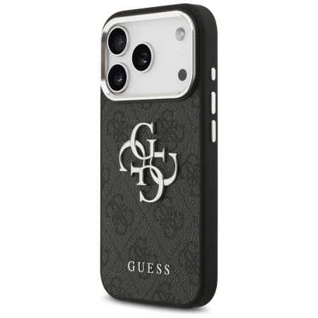 Etui Guess 4G Big 4G Classic Logo do iPhone 17 Pro - czarne