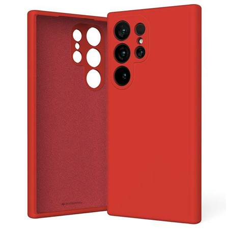 Mercury Silicone Sam S24 Ultra S928czerwony/red