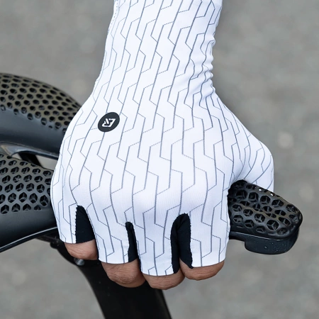 Rockbros Road Cycling Gloves Size: S - Black and White