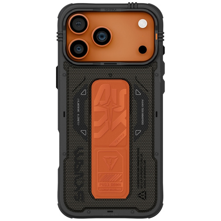 Etui Skinarma Phantom do iPhone 17 Pro Max Magnetic Charging + Grip Stand oliwkowy